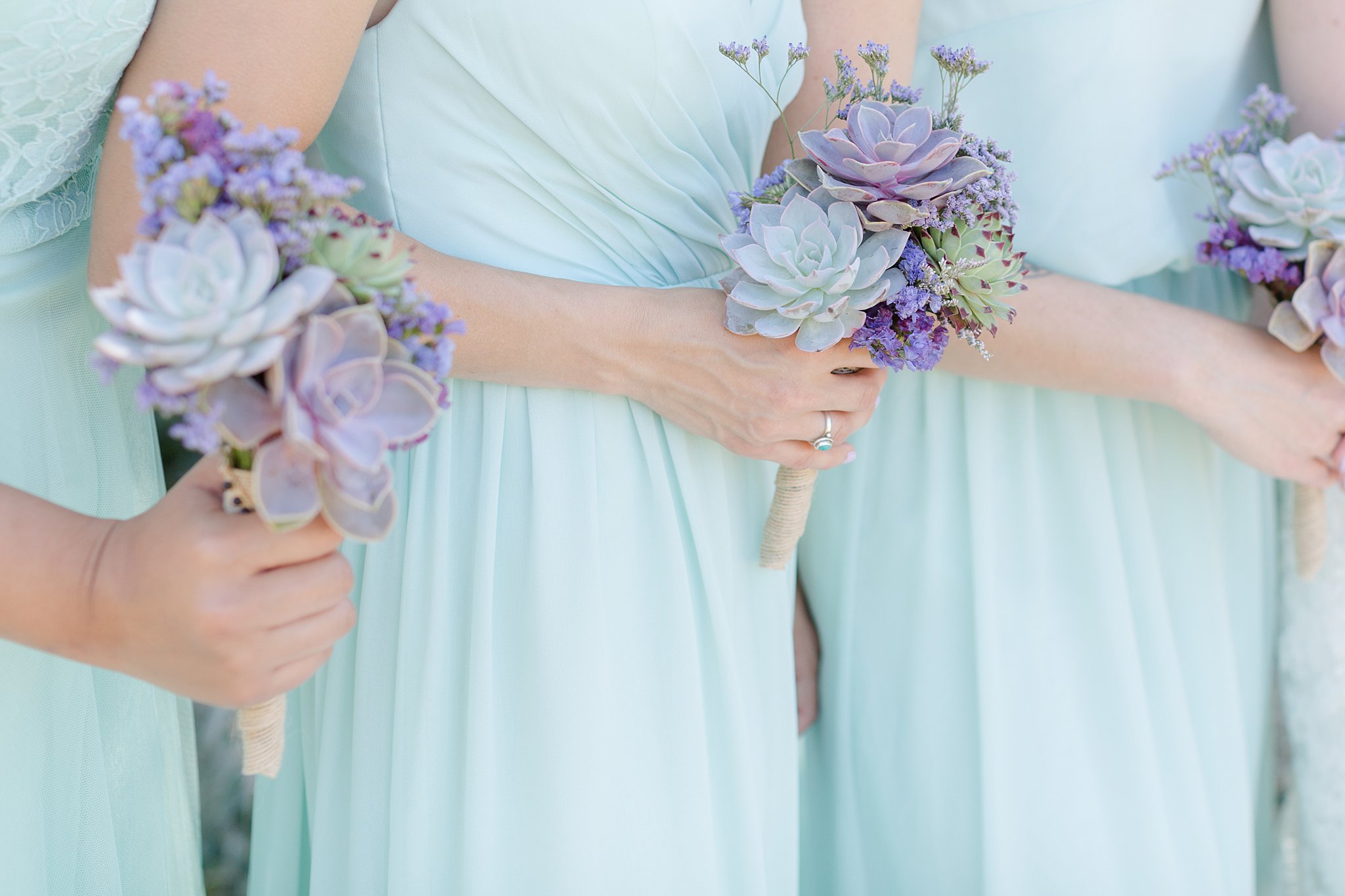 Succlunet bridesmaid bouquet | Oregon Photographer | Kelby Maria Photography