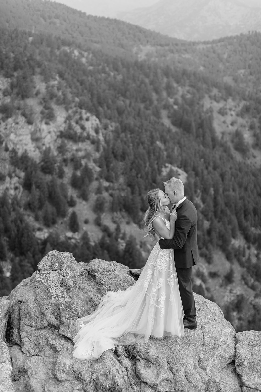 Greta and Preston | Lost Gulch Lookout in Boulder Colorado